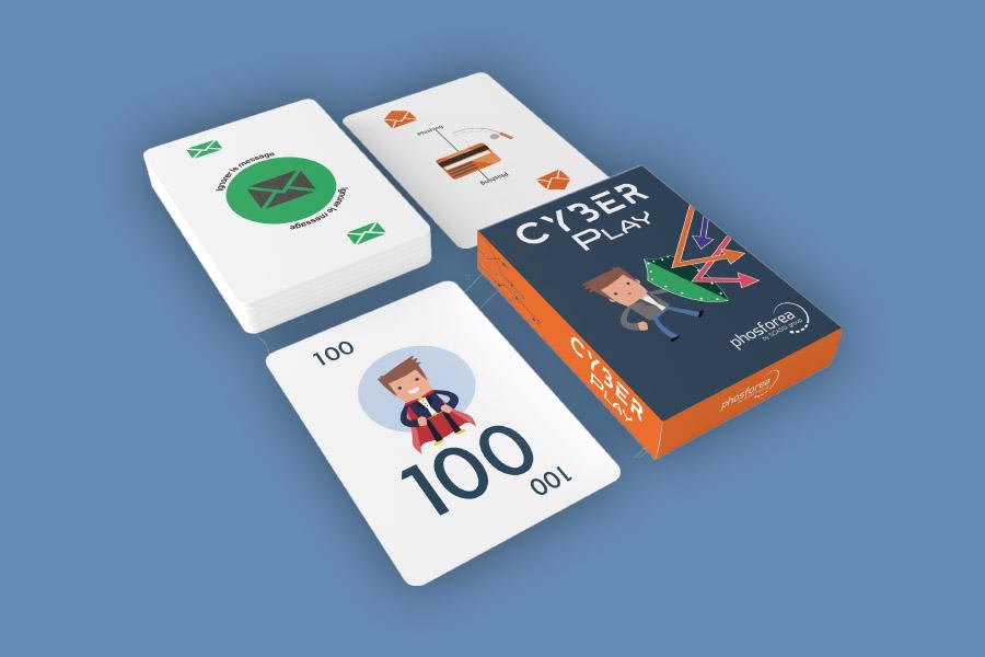 Phosphorea: jeu de cartes Cyberplay de sensibiisation à la cybersécurité